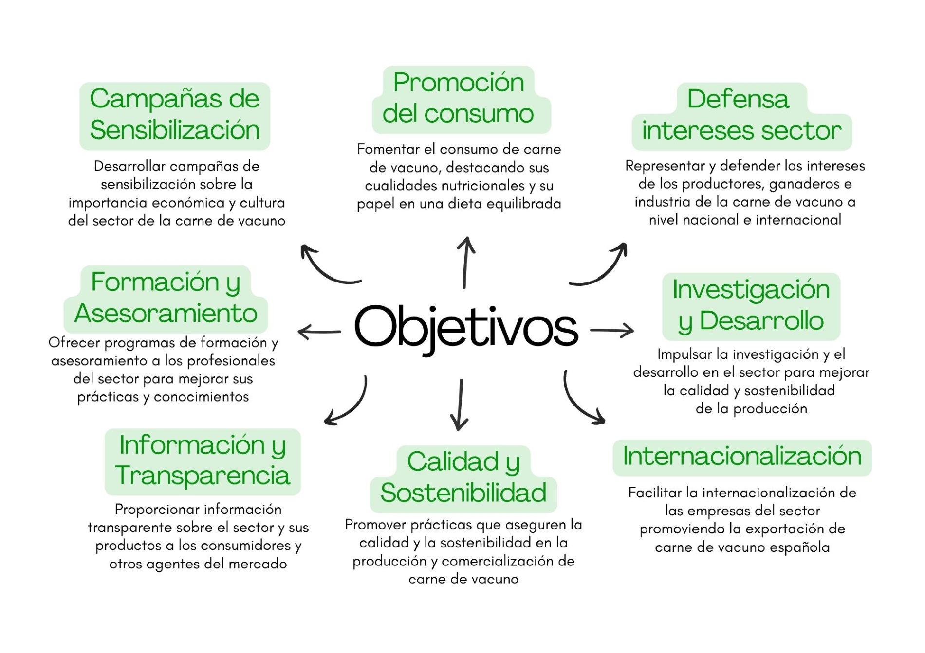 Infografa Objetivos Provacuno