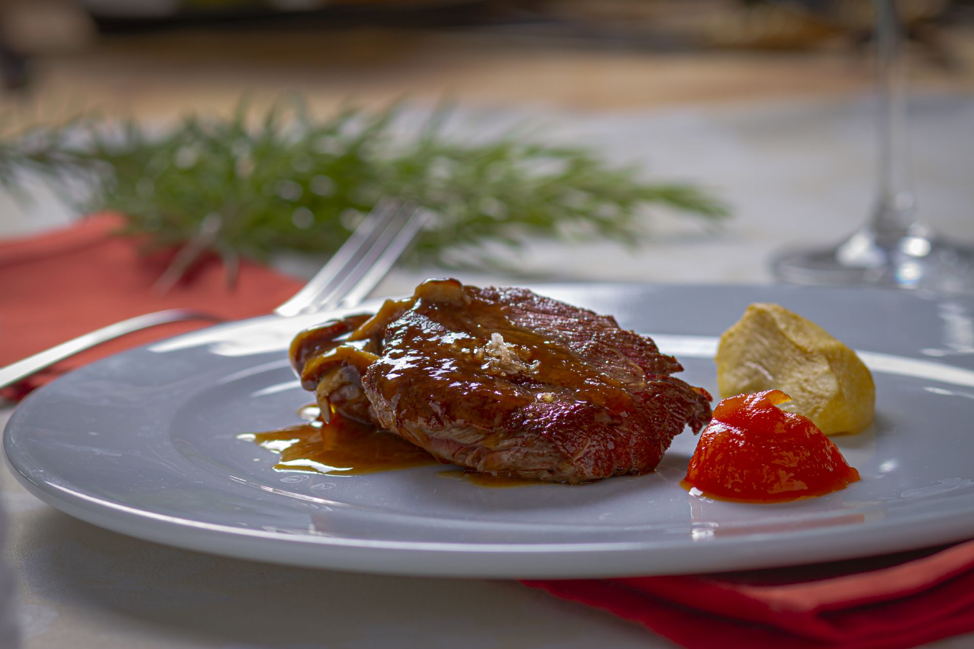 Carne de vacuno plato