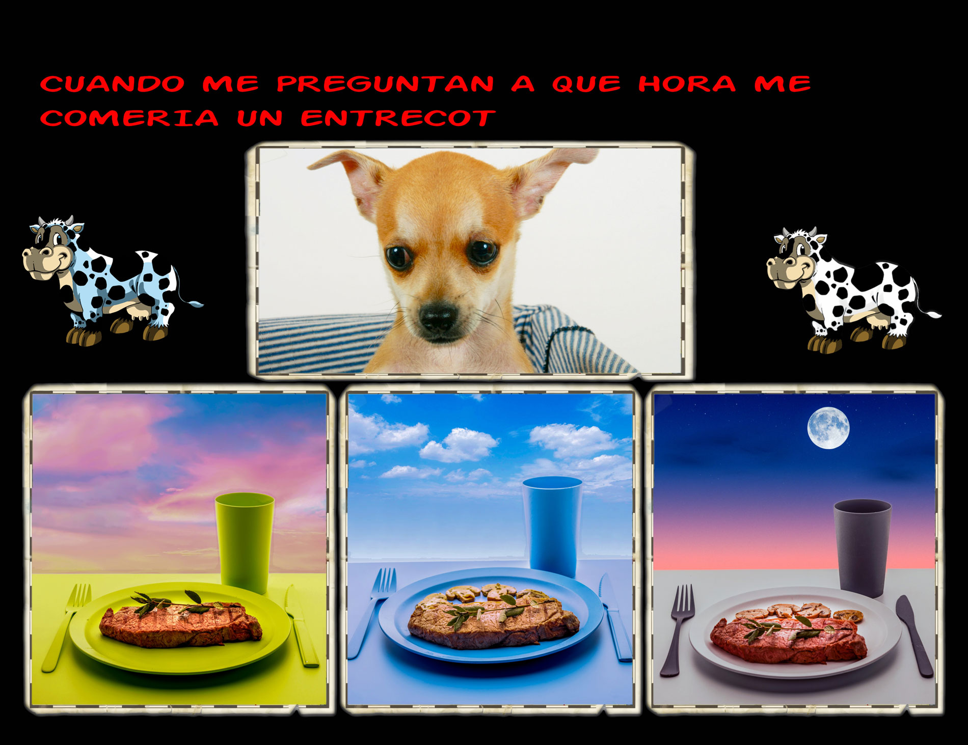 Sexto premio: scar Saavedra, con su fotografa  `Cuando me lo como`.